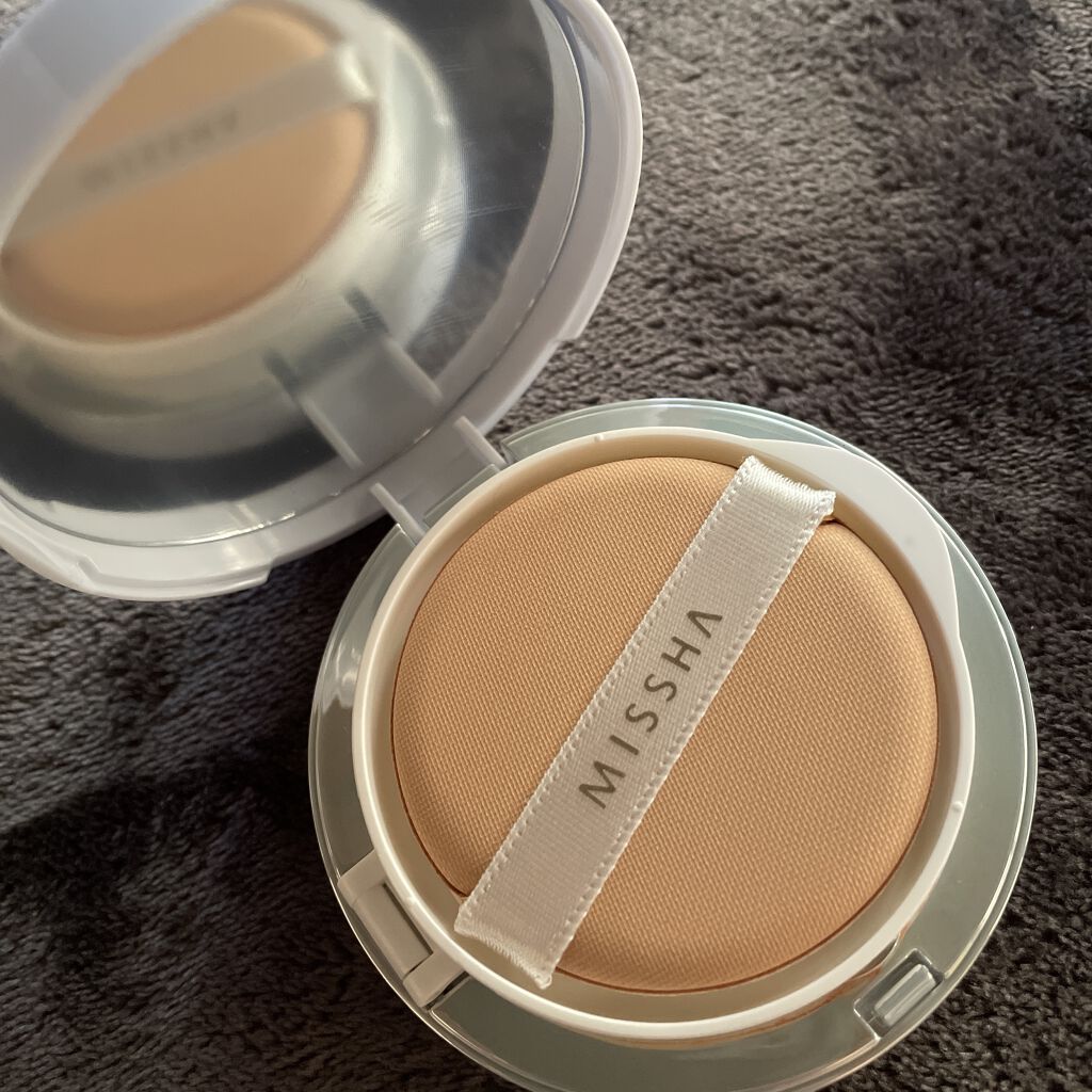ザ オリジナル テンションパクト パーフェクトカバー No.23 自然な肌色/MISSHA/クリーム・エマルジョンファンデーションを使ったクチコミ（2枚目）
