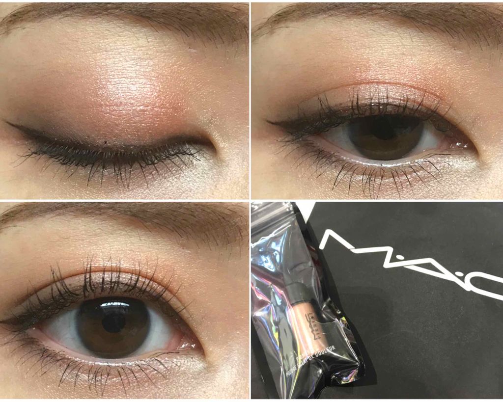 ピグメント タン（LITTLE）/M・A・C/単色アイシャドウを使ったクチコミ（1枚目）