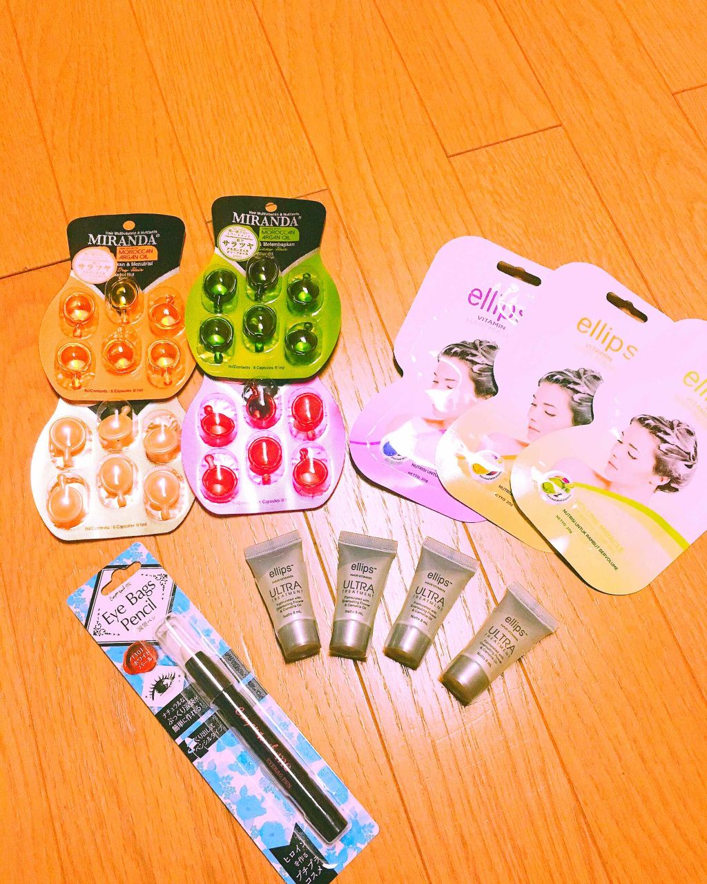 ヘアビタミン デイリーケアヘアオイル/MIRANDA/ヘアオイルを使ったクチコミ（2枚目）