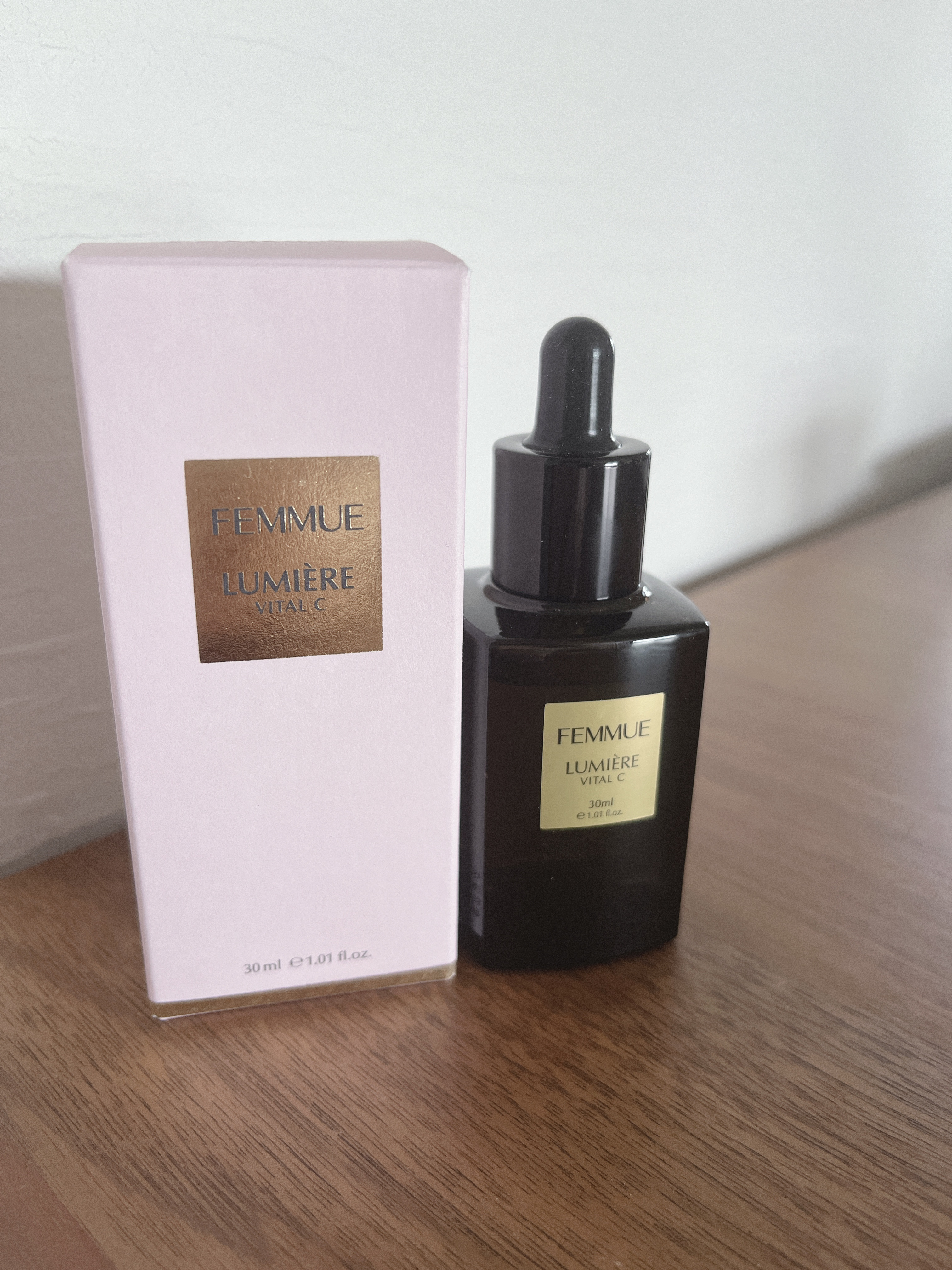 ルミエール ヴァイタルC/FEMMUE/ブースター・導入液を使ったクチコミ（1枚目）