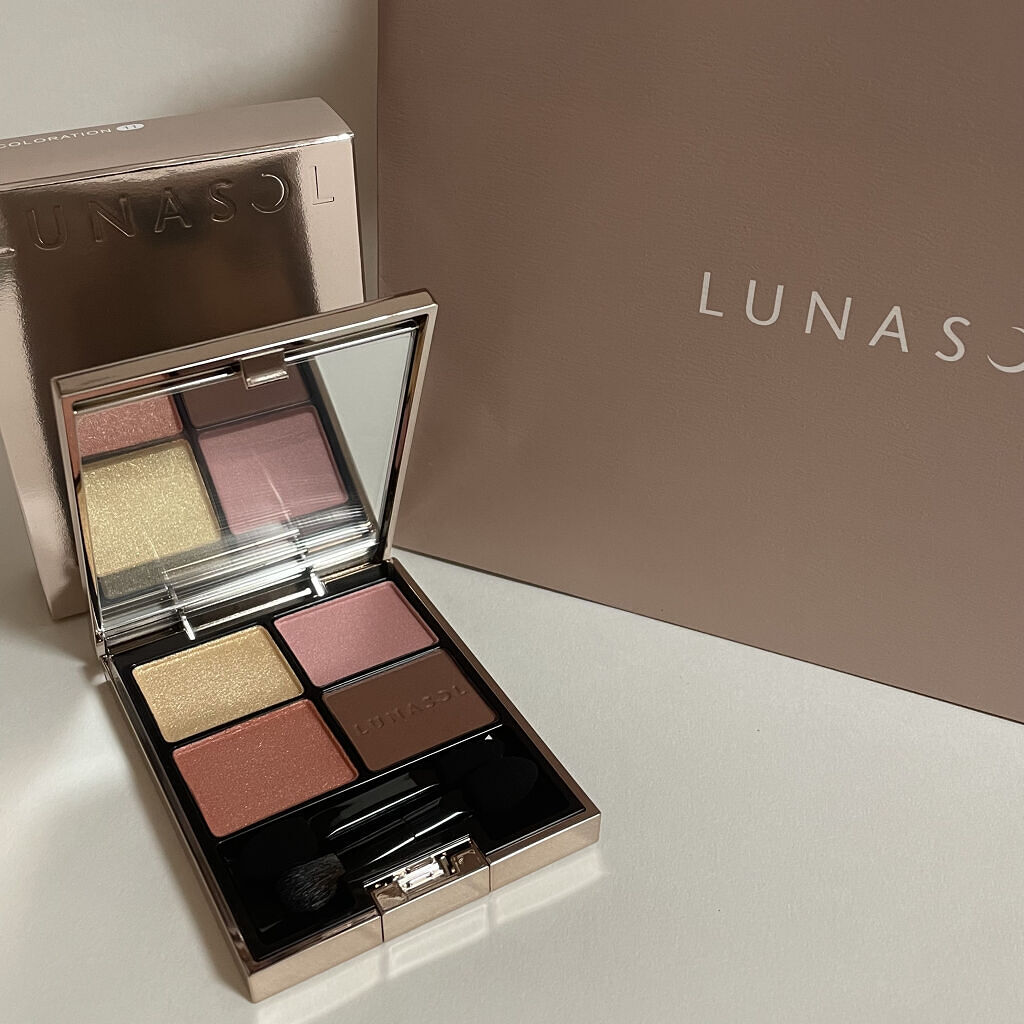 アイカラーレーション/LUNASOL/アイシャドウパレットを使ったクチコミ（1枚目）