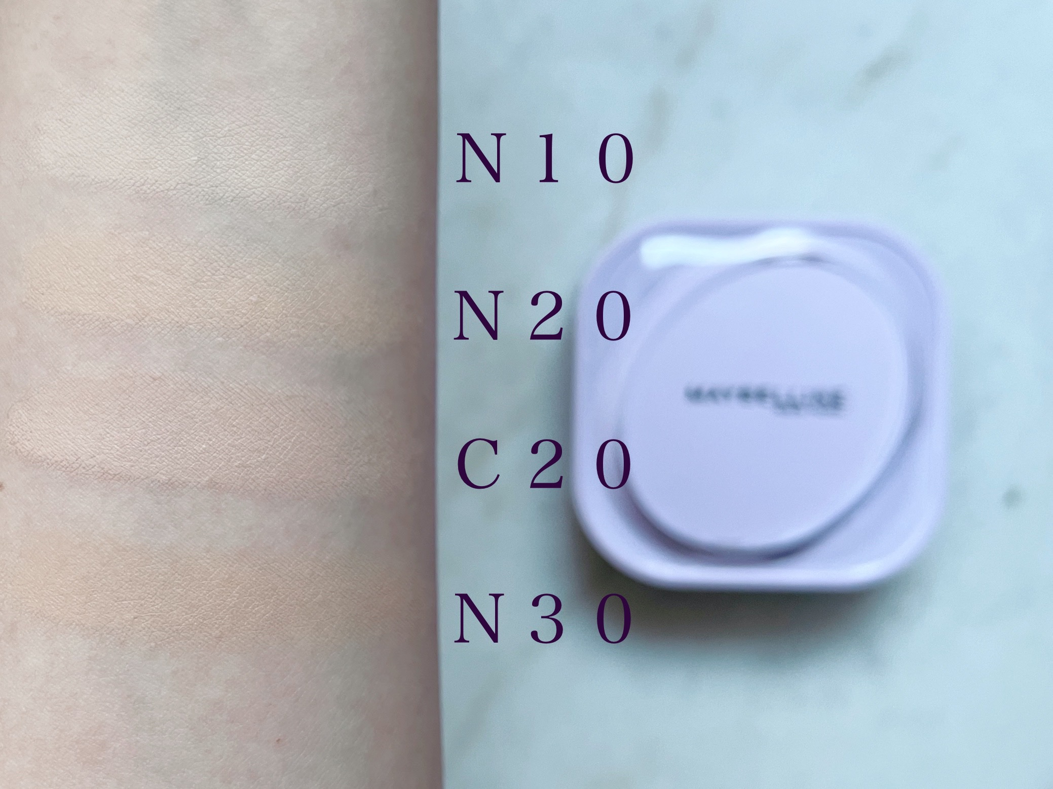 SPステイ クリームパクト ファンデーション/MAYBELLINE NEW YORK/クリーム・エマルジョンファンデーションを使ったクチコミ（2枚目）