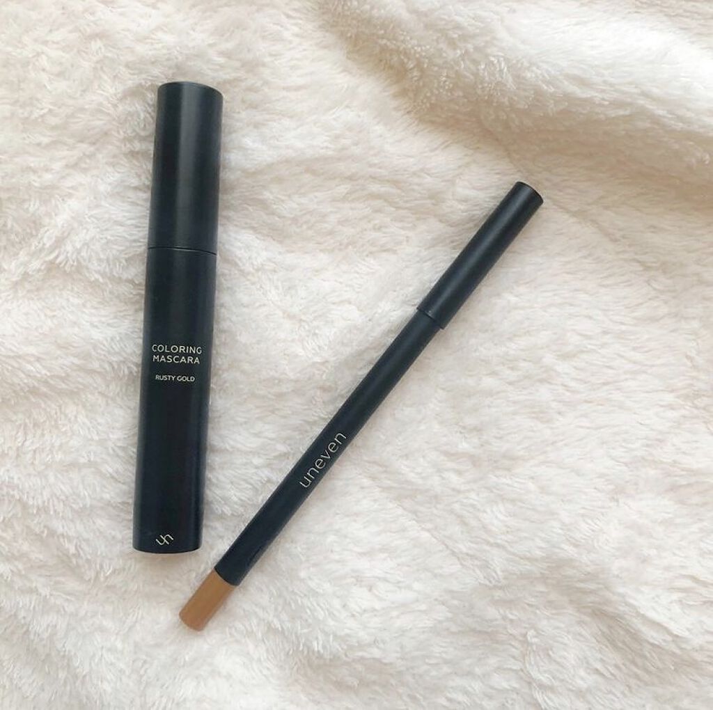 カラーリングマスカラ/uneven/マスカラを使ったクチコミ（2枚目）