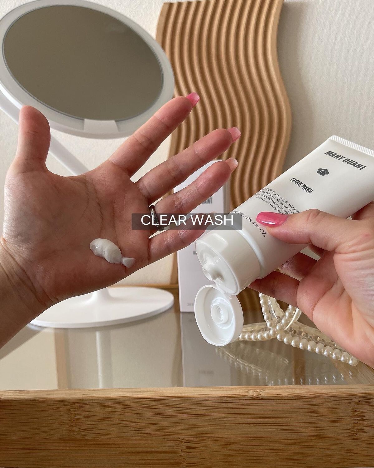 クリア ウォッシュ/MARY QUANT/洗顔フォームを使ったクチコミ（3枚目）