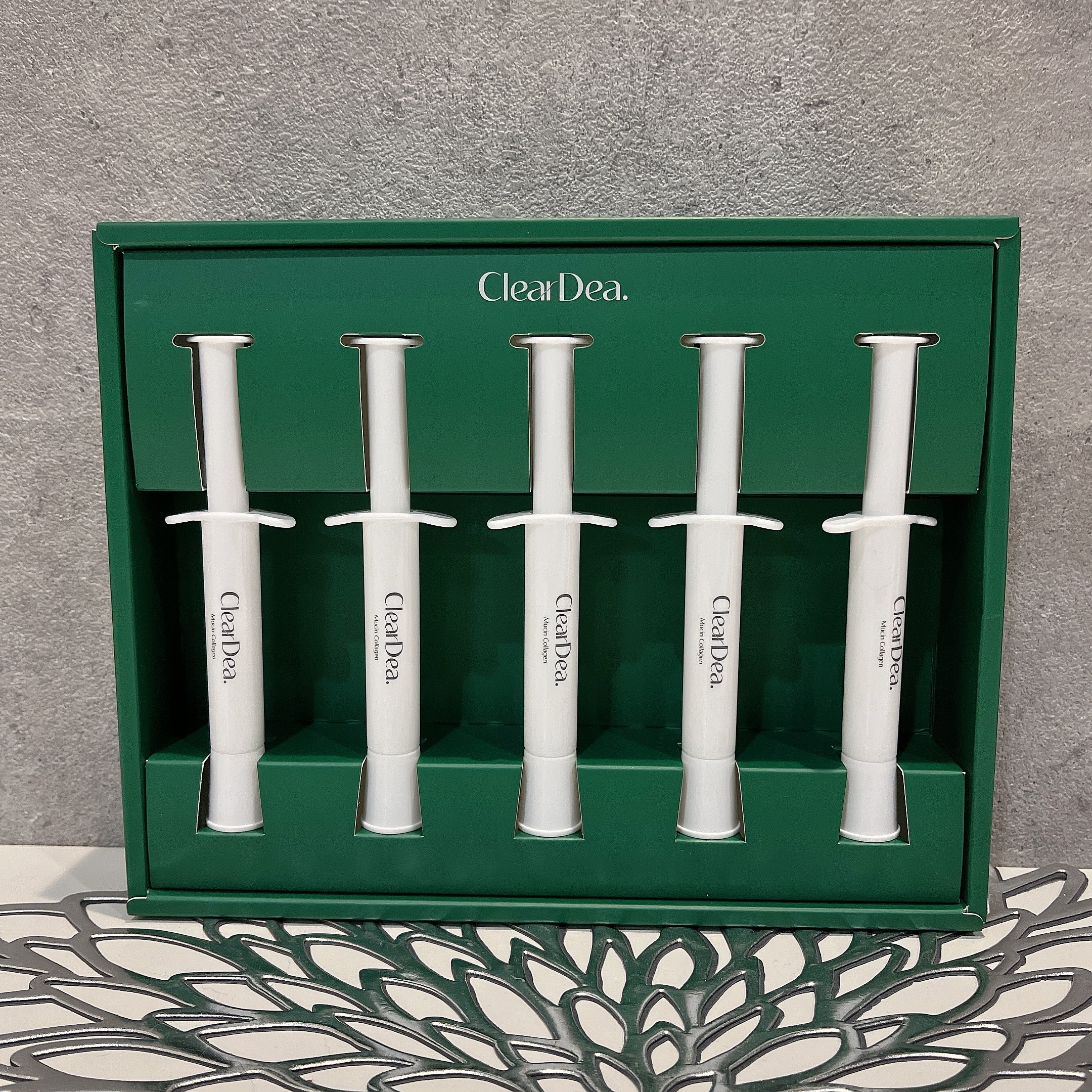 ミューシンコラーゲンボリューミングクリームアンプル/ClearDea./美容液を使ったクチコミ（2枚目）