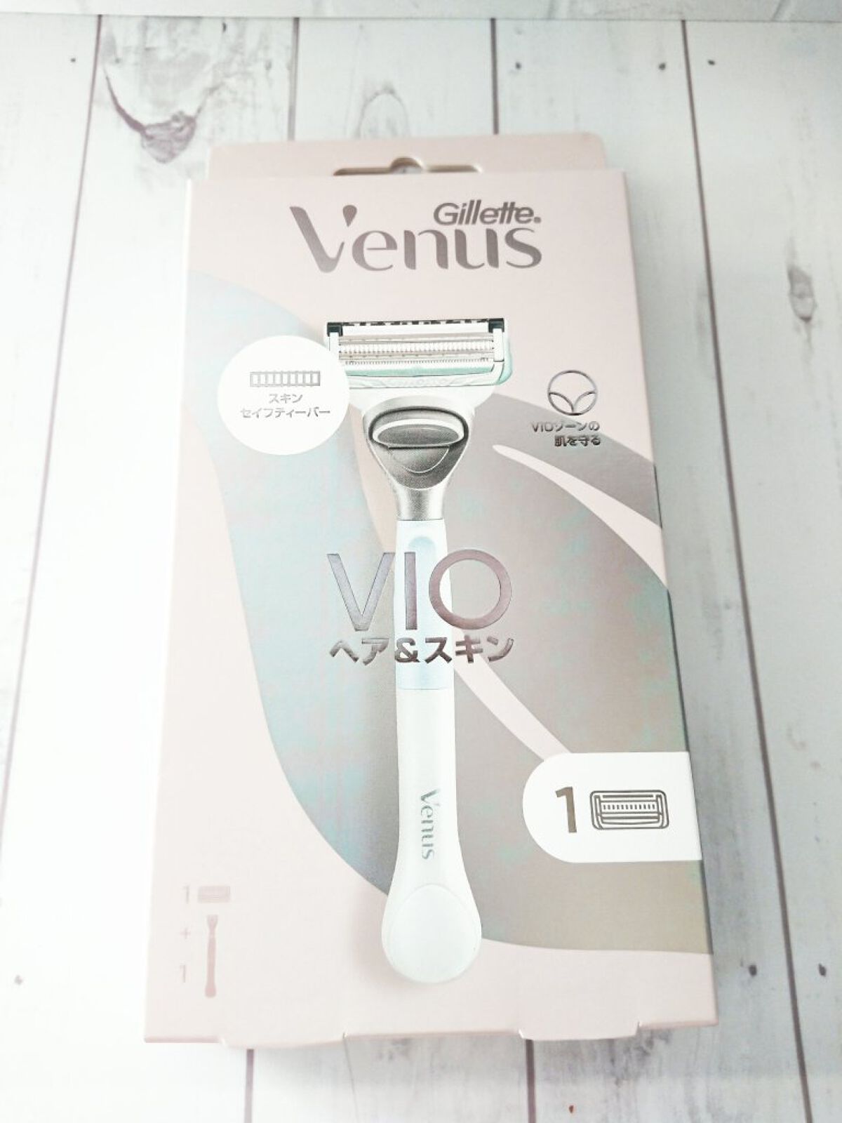 ヴィーナス VIO ヘア&スキン カミソリ/Gillette Venus/シェーバーを使ったクチコミ（2枚目）