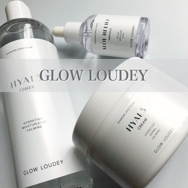 GLOW LOUDEY ヒアル5クリームのクチコミ「.
GLOW LOUDEY ( @glowloudey_official_jp )
▷HYAL.....」（1枚目）