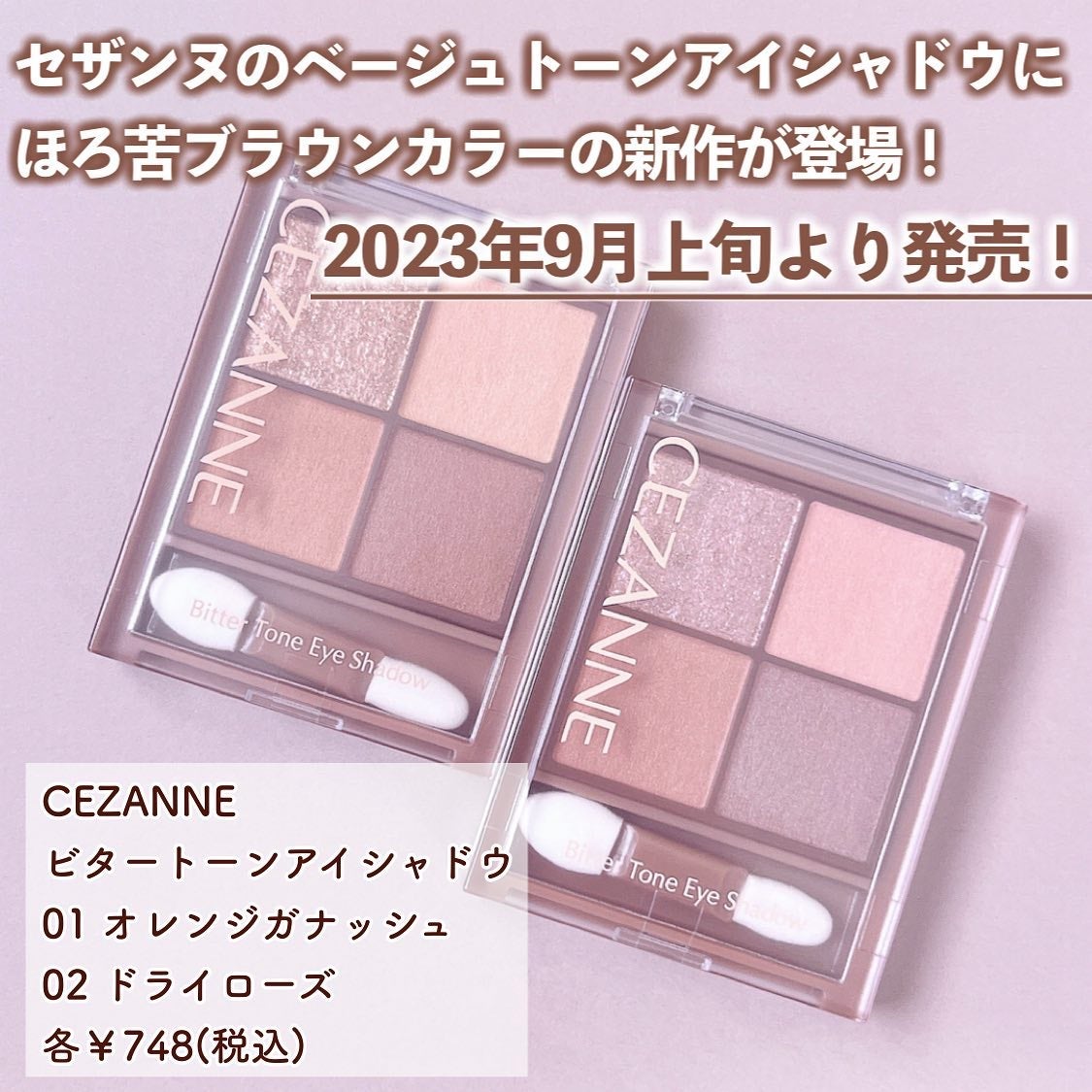 ビタートーンアイシャドウ/CEZANNE/パウダーアイシャドウを使ったクチコミ(2枚目)