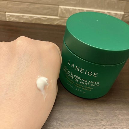シカスリーピングマスク/LANEIGE/フェイスクリームを使ったクチコミ(2枚目)