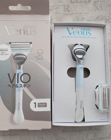 Gillette Venus ヴィーナス VIO ヘア&スキン カミソリのクチコミ「✩࿐⋆*肌に優しいカミソリ✧
⁡
『Venus  VIOヘア＆スキン  カミソリ』
⁡
VIO.....」（2枚目）