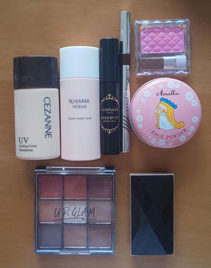 UR GLAM BLOOMING EYE COLOR PALETTE/U R GLAM/アイシャドウパレットを使ったクチコミ(4枚目)