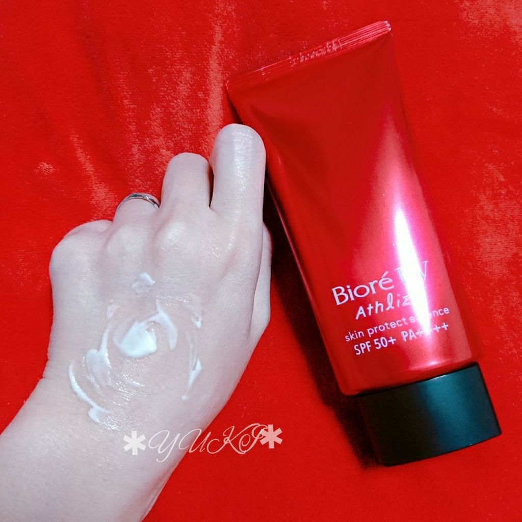 UV アスリズム スキンプロテクトエッセンス/ビオレ/日焼け止めローションを使ったクチコミ(3枚目)