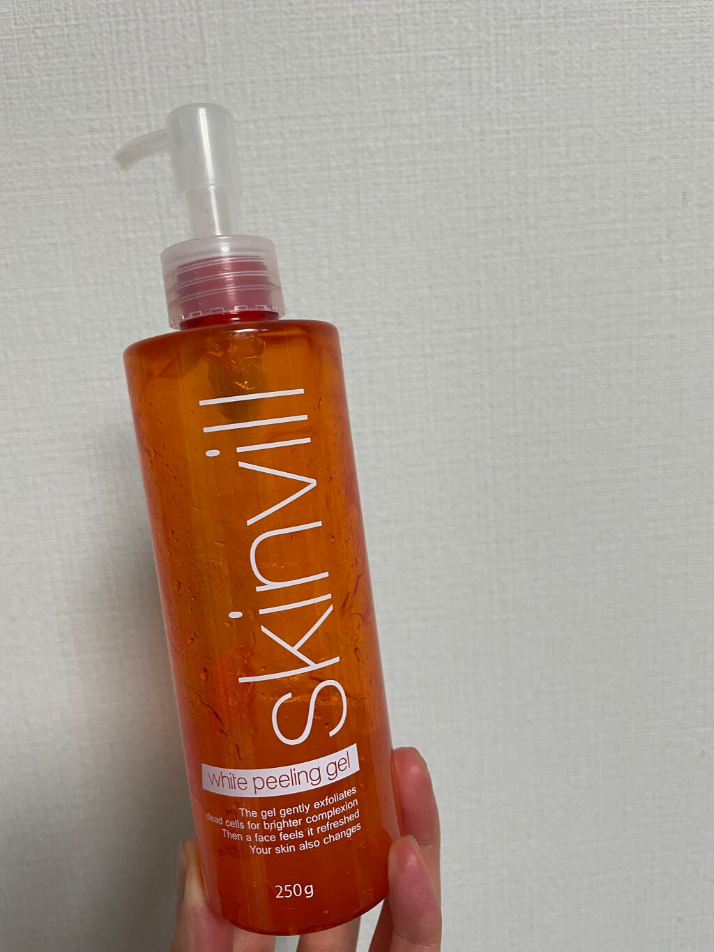 ホワイトピーリングジェル/skinvill/ピーリングを使ったクチコミ(3枚目)