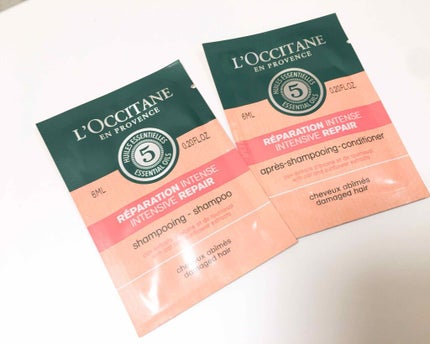 ファイブハーブスリペアリングシャンプー/コンディショナー/L'OCCITANE/シャンプー・コンディショナーを使ったクチコミ(1枚目)