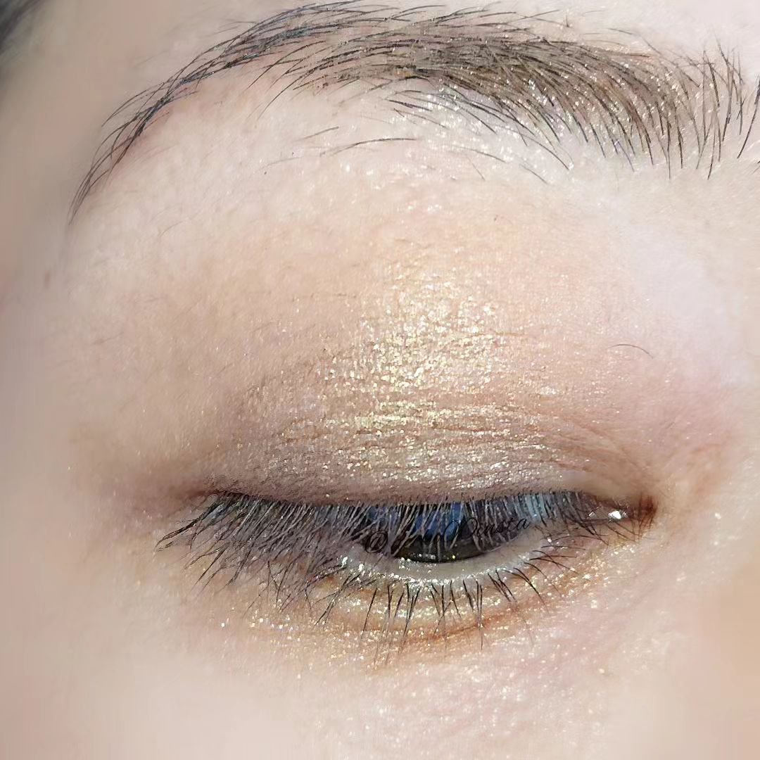 アクアジェム グロウ 04 Venus/SNIDEL BEAUTY/ジェル・クリームアイシャドウを使ったクチコミ（2枚目）