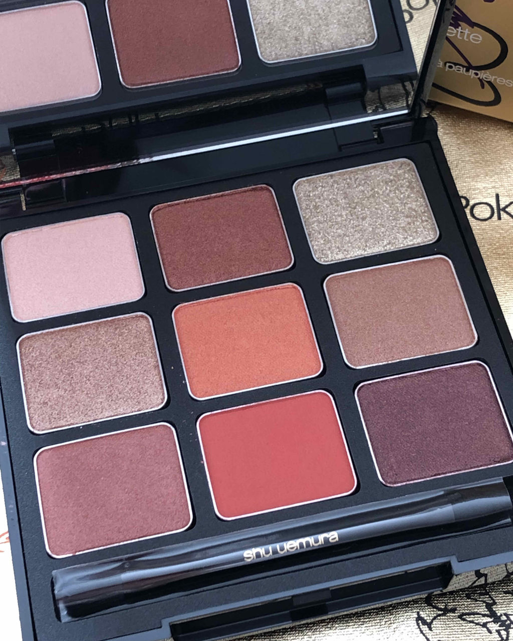 shu uemura ピカシュウ アイ パレット - ブリック ブラストのクチコミ「届いたー😭✨
待ち焦がれてました😭🧡

ピカシュウアイパレット
ブリックブラスト　7400円 .....」（3枚目）