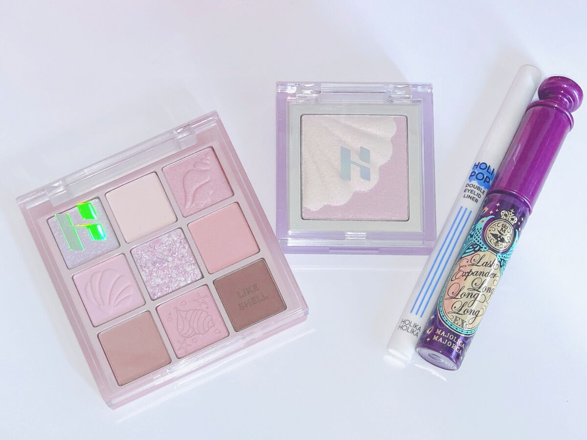 シェルメイク🪸🐚



HOLIKA HOLIKA
マイフェイブムードアイパレット
color  07 SHELL IN THE SEA
シェルグロウハイライター
color   #01 オーロラ・ナクル
HOLI POP 二重ライナー