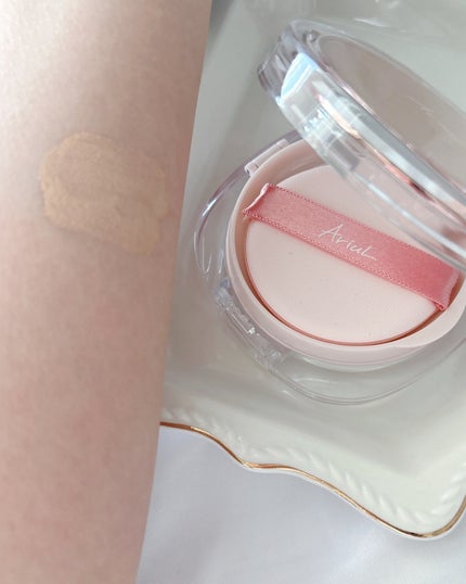 アリウル インクフェザーカバーラスティングクッション/Ariul/クッションファンデーションを使ったクチコミ(7枚目)