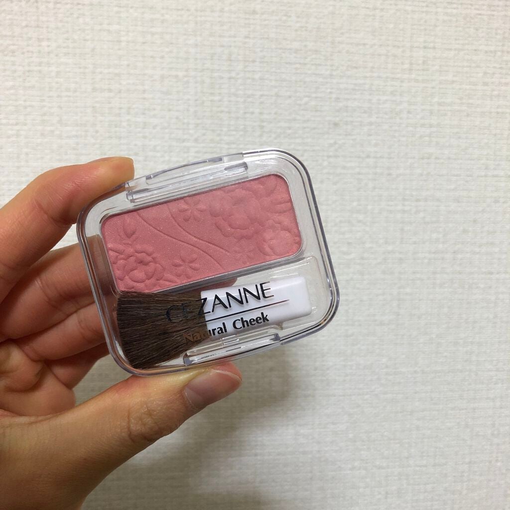 ナチュラル チークN/CEZANNE/パウダーチークを使ったクチコミ(1枚目)