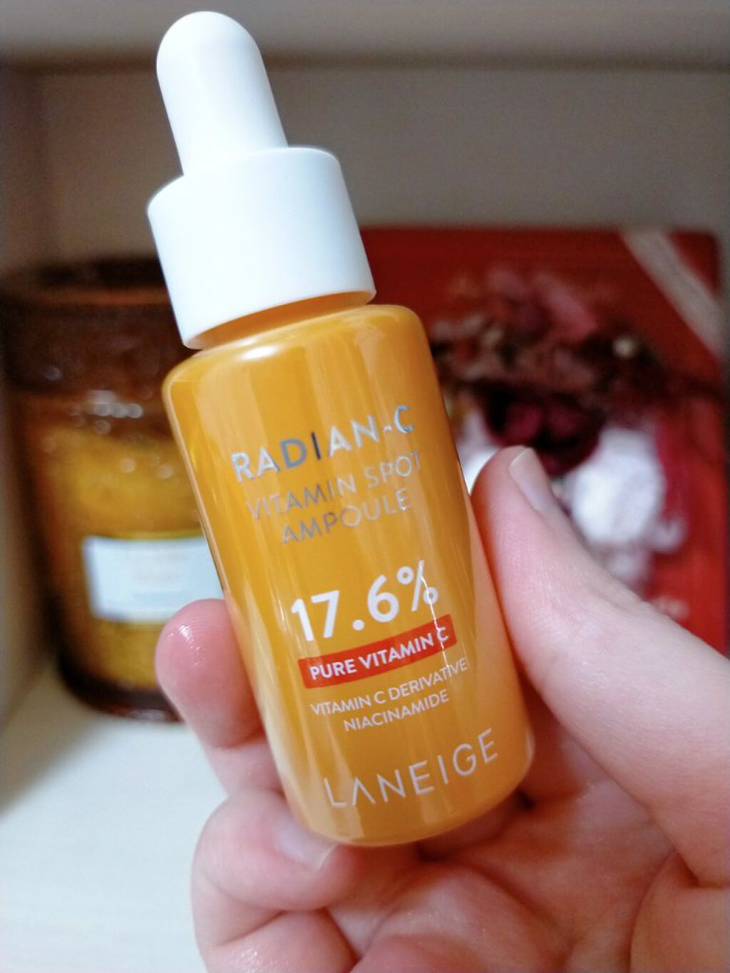 ラディアンーCビタミンスポットアンプル/LANEIGE/美容液を使ったクチコミ（1枚目）
