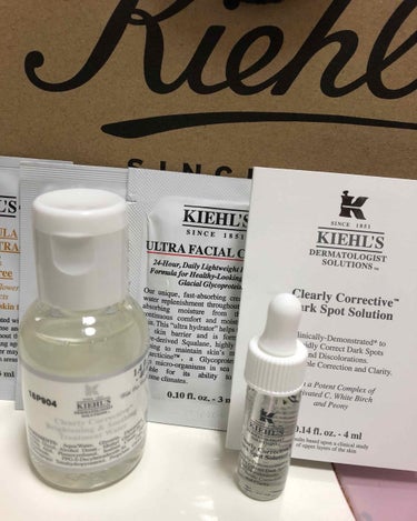 キールズ DS クリアリーブライト エッセンス[医薬部外品]/Kiehl's/美容液を使ったクチコミ（4枚目）