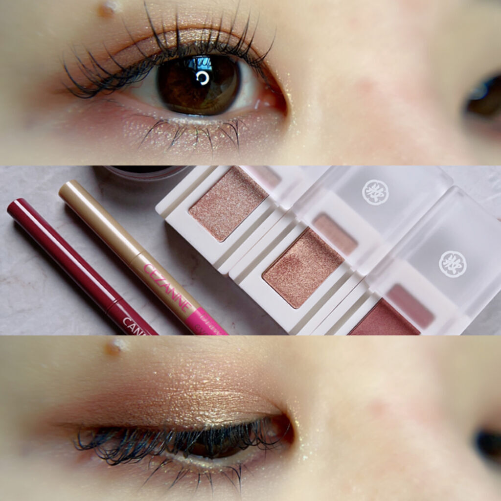 クリーミータッチライナー/キャンメイク/ジェルアイライナーを使ったクチコミ（1枚目）