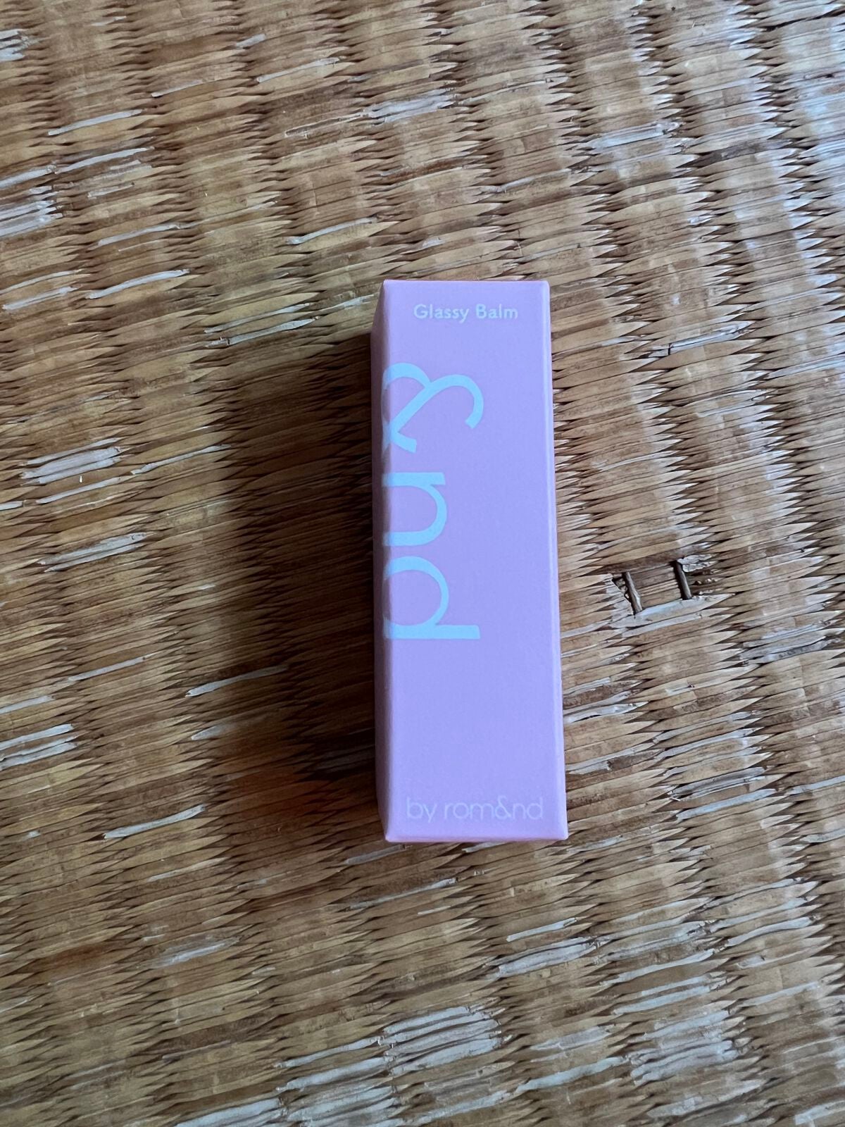 アンドバイロムアンド グラッシーバーム/&nd by rom&nd/口紅を使ったクチコミ(1枚目)