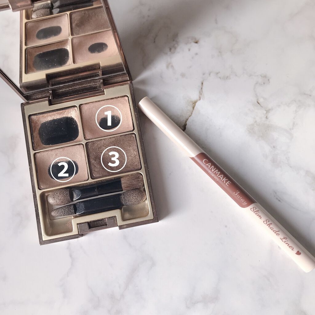 スキンモデリングアイズ/LUNASOL/アイシャドウパレットを使ったクチコミ（1枚目）