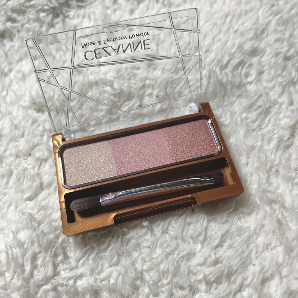 ノーズ&アイブロウパウダー/CEZANNE/パウダーアイブロウを使ったクチコミ(2枚目)