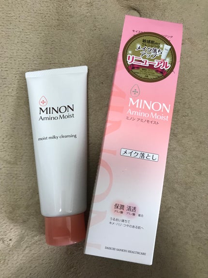 ミノン アミノモイスト モイストミルキィ クレンジング/ミノン/ミルククレンジングを使ったクチコミ(1枚目)