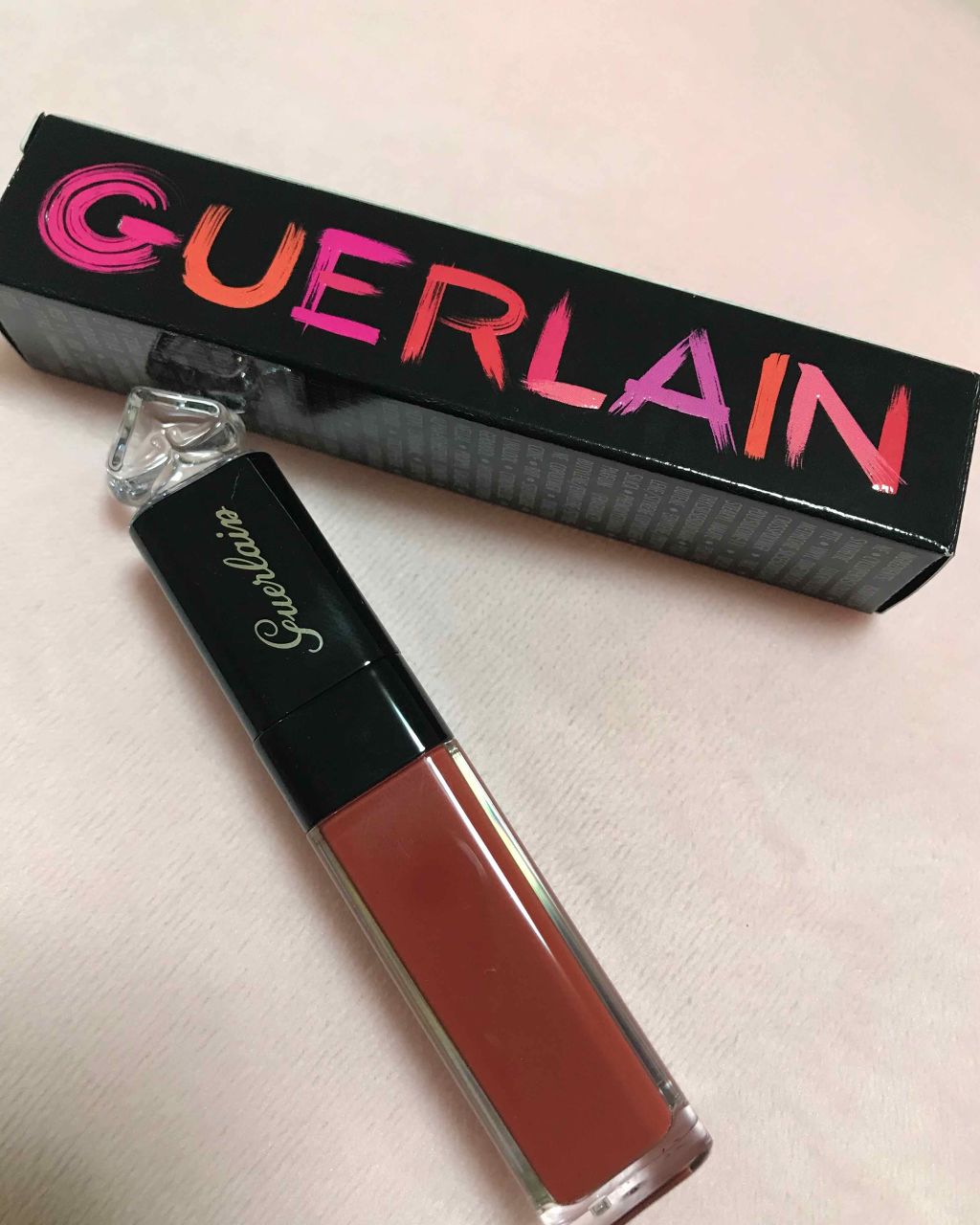 GUERLAIN ラ プティット ローブ ノワール リップ カラーインクのクチコミ「✍ゲラン   ラ プティットローブノワール リップカラーインク✍121 Stylegram

.....」（1枚目）