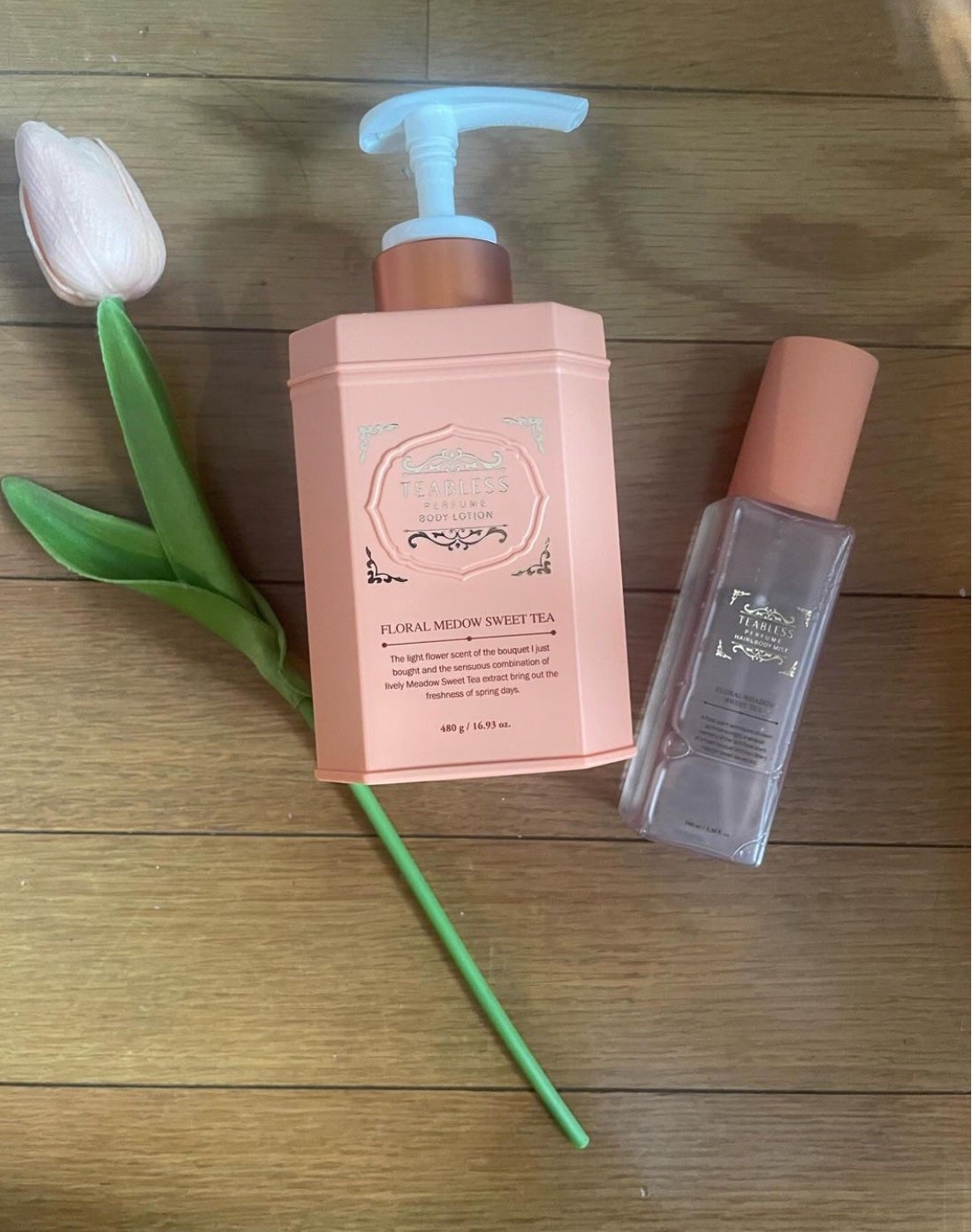 パヒュームヘア&ボディミスト フローラルメドウスウィートティー/TEABLESS/ヘアミストを使ったクチコミ(2枚目)