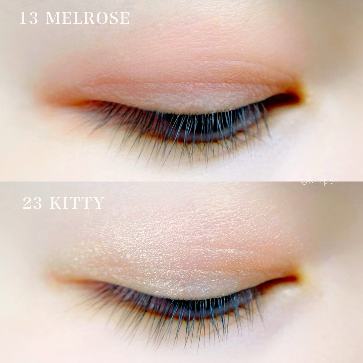 マイフェイブピースアイシャドウ/HOLIKA HOLIKA/単色アイシャドウを使ったクチコミ(5枚目)