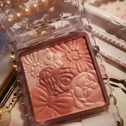 グロウフルールチークス/キャンメイク/パウダーチークを使ったクチコミ(2枚目)