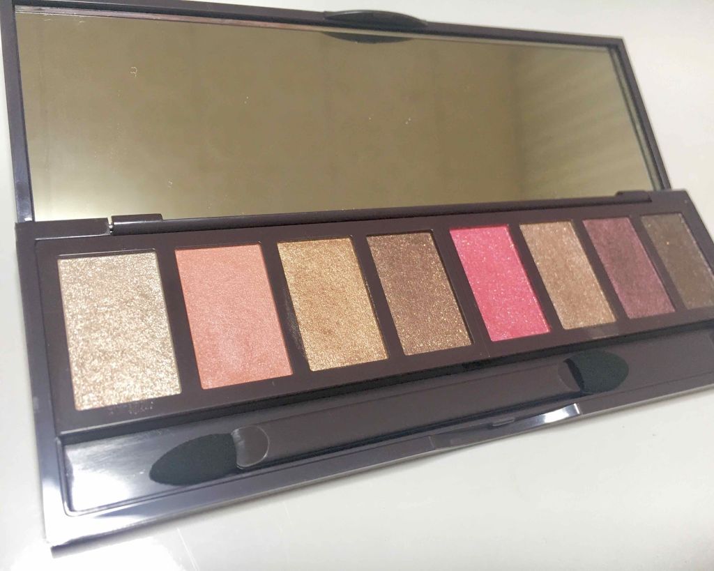 グラマラスリッチ アイパレット (クリスマスコフレ 2018)/Visée/メイクアップキットを使ったクチコミ(2枚目)