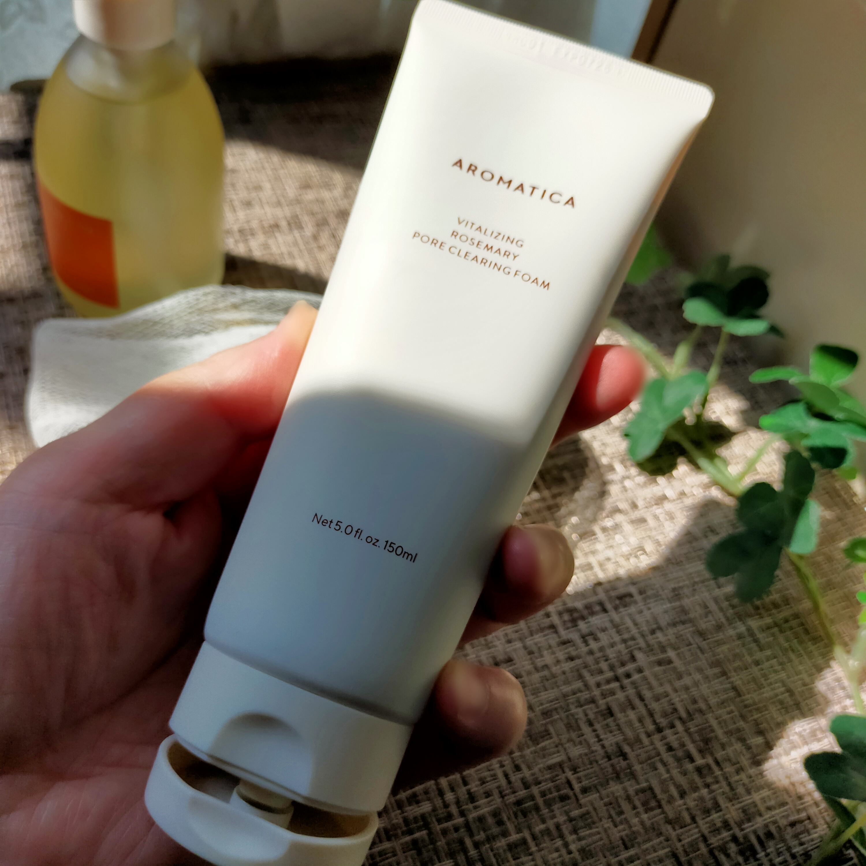 ローズマリークレンジングオイル/AROMATICA/オイルクレンジングを使ったクチコミ（3枚目）