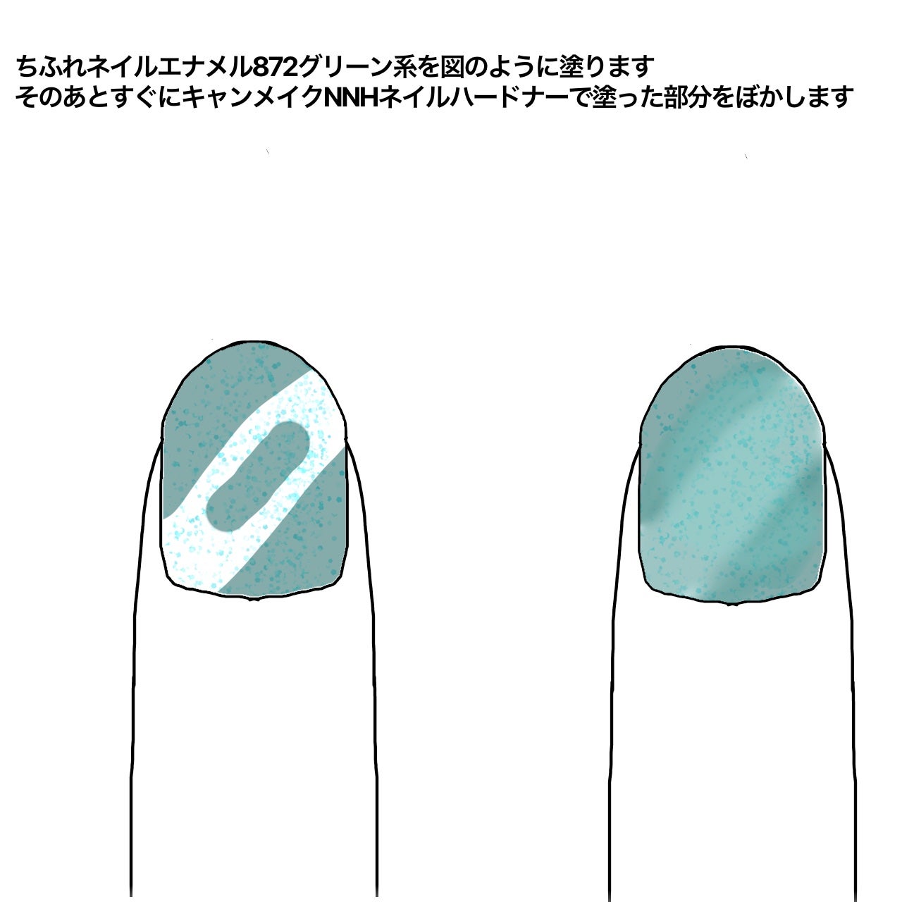 カラフルネイルズ/キャンメイク/マニキュアを使ったクチコミ(3枚目)