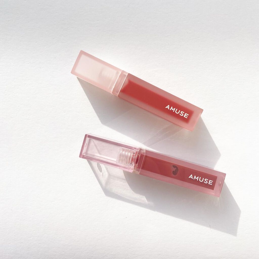デュー ベルベット/AMUSE/口紅を使ったクチコミ(3枚目)