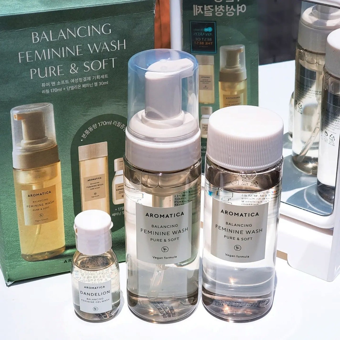ピュア&ソフトフェミニンウォッシュ /AROMATICA/デリケートゾーンケアを使ったクチコミ(1枚目)