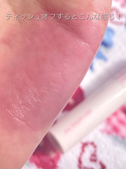 ジューシーラスティングティント/rom&nd/リップティントを使ったクチコミ(5枚目)