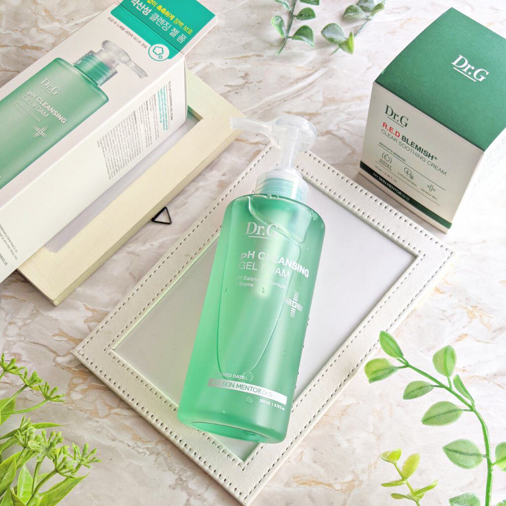 弱酸性クレンジングジェルフォーム/Dr.G/その他洗顔料を使ったクチコミ（1枚目）