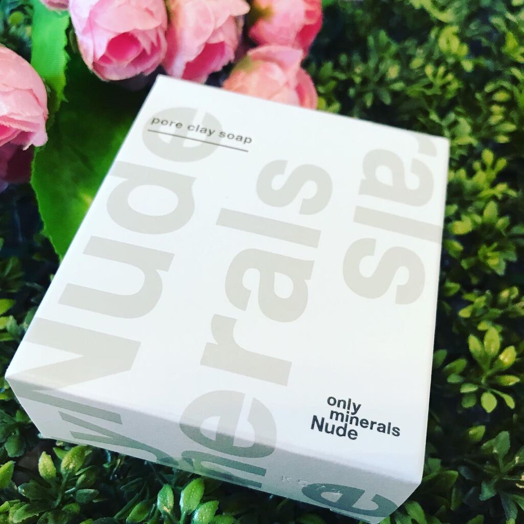 Nude ポアクレイソープ/ONLY MINERALS/洗顔石鹸を使ったクチコミ（1枚目）