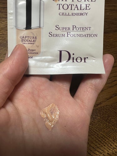 【旧】カプチュール トータル セル ENGY スーパー セラム ファンデーション/Dior/リキッドファンデーションを使ったクチコミ（2枚目）