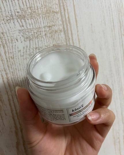 フレッシュリージュースドビタミンEマスク(90g)/Klairs/フェイスクリームを使ったクチコミ(4枚目)