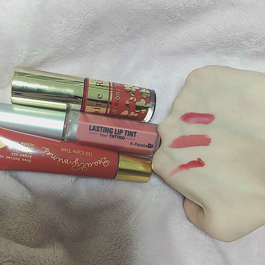 ラスティングリップティント/K-パレット/リップティントを使ったクチコミ(3枚目)