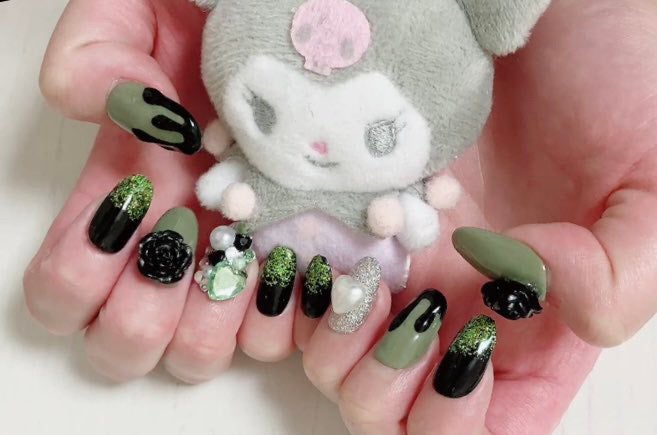 ネイルチップオーバルタイプ/DAISO/ネイルチップ・パーツを使ったクチコミ(4枚目)