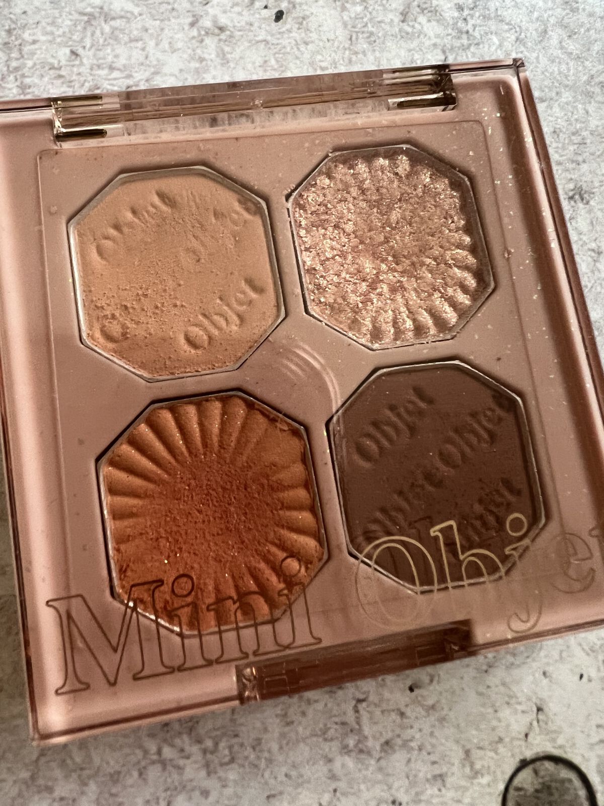 プレイカラーアイズ ミニオブジェ/ETUDE/アイシャドウパレットを使ったクチコミ（3枚目）