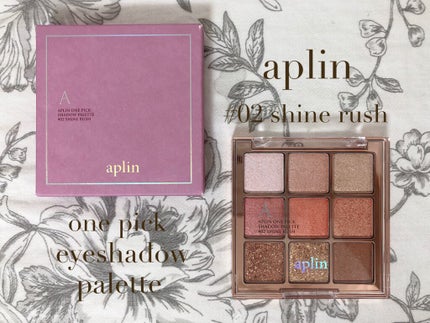 ワンピックアイシャドウパレット/APLIN/アイシャドウパレットを使ったクチコミ(1枚目)