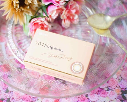 ViVi Ring 1Month/OLENS/カラーコンタクトレンズを使ったクチコミ(1枚目)