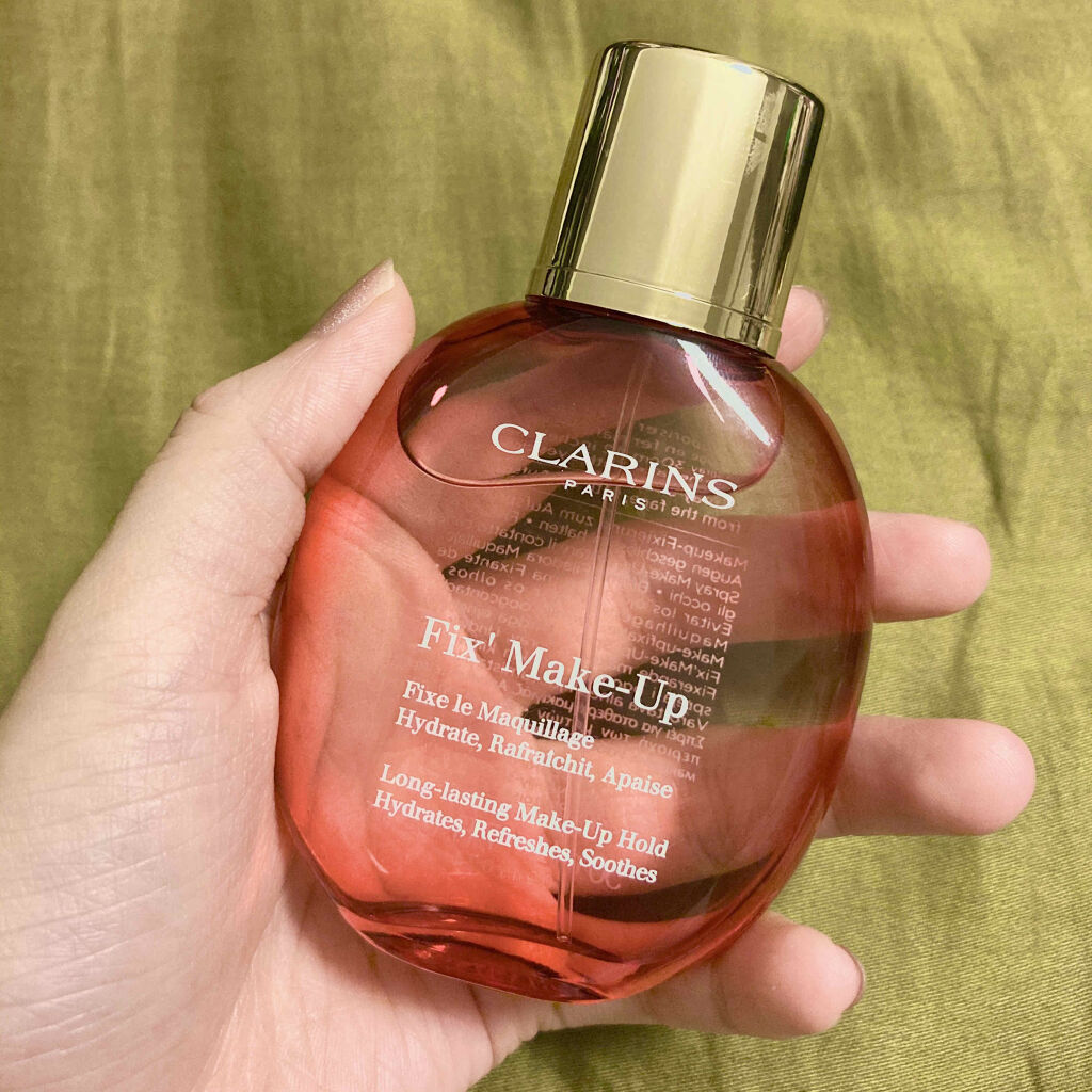 フィックス メイクアップ/CLARINS/ミスト状化粧水を使ったクチコミ（1枚目）